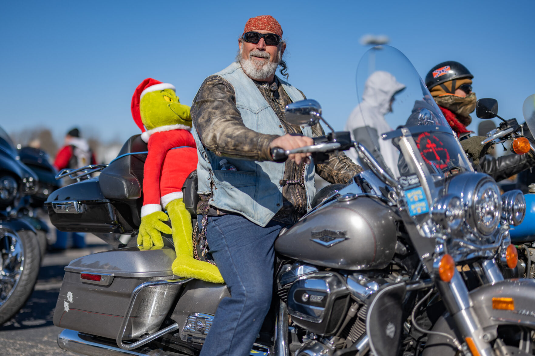 Give him a Grinch, he'll take a smile